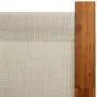 Light gray 4-panel room divider screen 280x180 cm by , Room dividers - Ref: Foro24-4003356, Price: 129,40 €, Discount: %