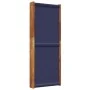 Biombo divisor de 5 paneles azul oscuro 350x180 cm de , Divisores de ambientes - Ref: Foro24-4003361, Precio: 149,13 €, Descu...