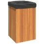 Jardinera de madera maciza de acacia 35x35x60 cm de , Maceteros y jardineras - Ref: Foro24-366503, Precio: 84,70 €, Descuento: %
