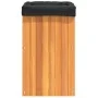 Jardinera de madera maciza de acacia 35x35x60 cm de , Maceteros y jardineras - Ref: Foro24-366503, Precio: 84,70 €, Descuento: %