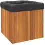 Pflanzgefäß aus massivem Akazienholz, 35 x 35 x 35 cm von , Töpfe und Pflanzgefäße - Ref: Foro24-366501, Preis: 48,42 €, Raba...