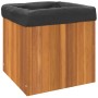 Pflanzgefäß aus massivem Akazienholz, 35 x 35 x 35 cm von , Töpfe und Pflanzgefäße - Ref: Foro24-366501, Preis: 49,42 €, Raba...