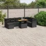 8-piece garden sofa set with black synthetic rattan cushions by , Garden sets - Ref: Foro24-3270971, Price: 589,19 €, Discoun...