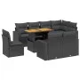 8-piece garden sofa set with black synthetic rattan cushions by , Garden sets - Ref: Foro24-3271405, Price: 646,82 €, Discoun...
