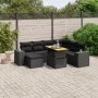 Set de sofás de jardín 8 piezas y cojines ratán sintético negro de , Conjuntos de jardín - Ref: Foro24-3272749, Precio: 583,0...
