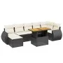 8-piece garden sofa set with black synthetic rattan cushions by , Garden sets - Ref: Foro24-3275821, Price: 531,08 €, Discoun...