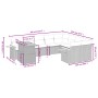 Set de sofás de jardín 10 pzas cojines ratán sintético negro de , Conjuntos de jardín - Ref: Foro24-3273681, Precio: 611,95 €...