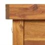 Gartentisch aus massivem Akazienholz mit Zinkplatte von vidaXL, Topfständer - Ref: Foro24-46561, Preis: 153,08 €, Rabatt: %