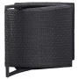 Sun lounger with black synthetic rattan cushion by vidaXL, Loungers - Ref: Foro24-46539, Price: 149,85 €, Discount: %