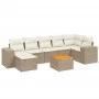 Garden sofa set with beige cushions 8 pcs PE rattan by , Garden sets - Ref: Foro24-3257885, Price: 574,21 €, Discount: %
