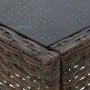 Brauner Gartentisch aus synthetischem Rattan, 40 x 40 x 45 cm von vidaXL, Gartentische - Ref: Foro24-45900, Preis: 54,78 €, R...
