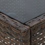 Brown synthetic rattan garden table 40x40x45 cm by vidaXL, Garden tables - Ref: Foro24-45900, Price: 55,78 €, Discount: %