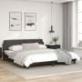 Bettgestell mit Kopfteil aus schwarzem Kunstleder 180x200cm von , Betten und Lattenroste - Ref: Foro24-373238, Preis: 193,27 ...