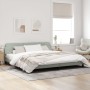 Estructura de cama con cabecero terciopelo gris claro 200x200cm de , Camas y somieres - Ref: Foro24-373252, Precio: 204,54 €,...