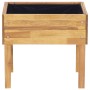 Erhöhtes Pflanzgefäß aus massivem Akazienholz 50x40x45 cm von vidaXL, Töpfe und Pflanzgefäße - Ref: Foro24-46585, Preis: 57,5...