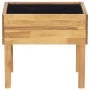 Jardinera elevada de madera maciza de acacia 50x40x45 cm de vidaXL, Maceteros y jardineras - Ref: Foro24-46585, Precio: 56,94...