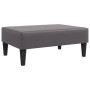 Grauer Fußhocker aus Kunstleder, 77x55x31 cm von , Osmanen - Ref: Foro24-379563, Preis: 81,78 €, Rabatt: %