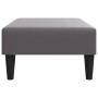 Grauer Fußhocker aus Kunstleder, 77x55x31 cm von , Osmanen - Ref: Foro24-379563, Preis: 81,78 €, Rabatt: %
