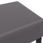 Grauer Fußhocker aus Kunstleder, 77x55x31 cm von , Osmanen - Ref: Foro24-379563, Preis: 81,78 €, Rabatt: %