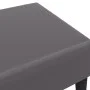 Reposapiés de cuero sintético gris 77x55x31 cm de , Otomanas - Ref: Foro24-379563, Precio: 69,66 €, Descuento: %