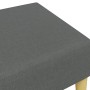Dark gray fabric footstool 77x55x31 cm by , Ottomans - Ref: Foro24-379554, Price: 57,61 €, Discount: %