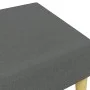 Reposapiés de tela gris oscuro 77x55x31 cm de , Otomanas - Ref: Foro24-379554, Precio: 56,93 €, Descuento: %