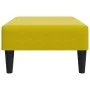 Reposapiés de terciopelo amarillo 77x55x31 cm de , Otomanas - Ref: Foro24-379561, Precio: 55,33 €, Descuento: %