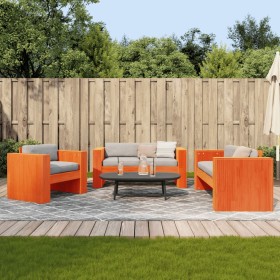 Gartenmöbel-Set 2-teilig, massives Kiefernholz, wachsbraun von , Gartensets - Ref: Foro24-3216897, Preis: 390,75 €, Rabatt: %