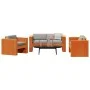 Gartenmöbel-Set 2-teilig, massives Kiefernholz, wachsbraun von , Gartensets - Ref: Foro24-3216897, Preis: 385,77 €, Rabatt: %