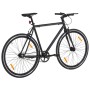 Schwarzes Fixed-Gear-Fahrrad 700c 51 cm von , Fahrräder - Ref: Foro24-92249, Preis: 348,67 €, Rabatt: %