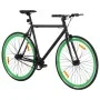 Black and green fixed gear bike 700c 55 cm by , bikes - Ref: Foro24-92256, Price: 279,79 €, Discount: %