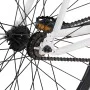 Schwarz-weißes Fixed-Gear-Fahrrad 700c 59 cm von , Fahrräder - Ref: Foro24-92263, Preis: 337,26 €, Rabatt: %
