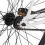 Schwarz-weißes Fixed-Gear-Fahrrad 700c 59 cm von , Fahrräder - Ref: Foro24-92263, Preis: 343,33 €, Rabatt: %