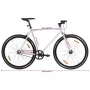 Schwarz-weißes Fixed-Gear-Fahrrad 700c 59 cm von , Fahrräder - Ref: Foro24-92263, Preis: 337,26 €, Rabatt: %