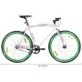 White and green fixed gear bicycle 700c 55 cm by , bikes - Ref: Foro24-92268, Price: 278,18 €, Discount: %