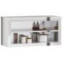 Küchenwandschrank mit Edelstahlregal von , Lebensmittelbehälter - Ref: Foro24-376444, Preis: 130,55 €, Rabatt: %