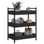 Carrito de cocina madera de ingeniería negro 50x30x70 cm de , Carros de cocina y comedor - Ref: Foro24-842356, Precio: 57,75 ...