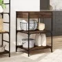 Küchenwagen aus eichenbraunem Holzwerkstoff, 60 x 48 x 89,5 cm von , Küchen- und Speisewagen - Ref: Foro24-842375, Preis: 80,...