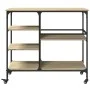 Carrito de cocina madera ingeniería roble Sonoma 100x45x89,5 cm de , Carros de cocina y comedor - Ref: Foro24-842382, Precio:...