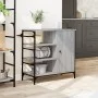 Sonoma gray wood kitchen cart 87.5x38.5x84.5 cm by , Kitchen and dining carts - Ref: Foro24-842389, Price: 117,91 €, Discount: %