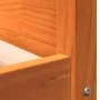 Cama para perros madera maciza pino marrón cera 95,5x65,5x28 cm de , Camas para perros - Ref: Foro24-844465, Precio: 80,55 €,...