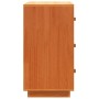 Wachsbraunes Sideboard aus massivem Kiefernholz, 80 x 40 x 75 cm von , Sideboards - Ref: Foro24-844471, Preis: 114,22 €, Raba...