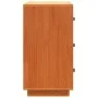 Wachsbraunes Sideboard aus massivem Kiefernholz, 80 x 40 x 75 cm von , Sideboards - Ref: Foro24-844471, Preis: 112,95 €, Raba...