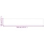Pantalla de balcón 100% poliéster Oxford blanco 120x700 cm de , Sombrillas - Ref: Foro24-4000102, Precio: 30,17 €, Descuento: %