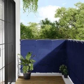 Balcony screen 100% polyester Oxford blue 120x800 cm by , Umbrellas - Ref: Foro24-4000292, Price: 37,62 €, Discount: %