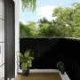 Balcony screen 100% polyester Oxford black 120x800 cm by , Umbrellas - Ref: Foro24-4000376, Price: 37,74 €, Discount: %