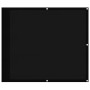 Balcony screen 100% polyester Oxford black 90x800 cm by , Umbrellas - Ref: Foro24-4000369, Price: 35,44 €, Discount: %