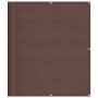 Balkonschirm 100 % Polyester Oxford braun 120x800 cm von , Sonnenschirme - Ref: Foro24-4000397, Preis: 34,52 €, Rabatt: %