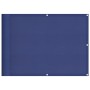 Pantalla de balcón 100% poliéster Oxford azul 75x800 cm de , Sombrillas - Ref: Foro24-4000278, Precio: 33,31 €, Descuento: %