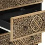 2-piece sideboard solid mango wood 60x33x75 cm by , Sideboards - Ref: Foro24-3206305, Price: 332,31 €, Discount: %